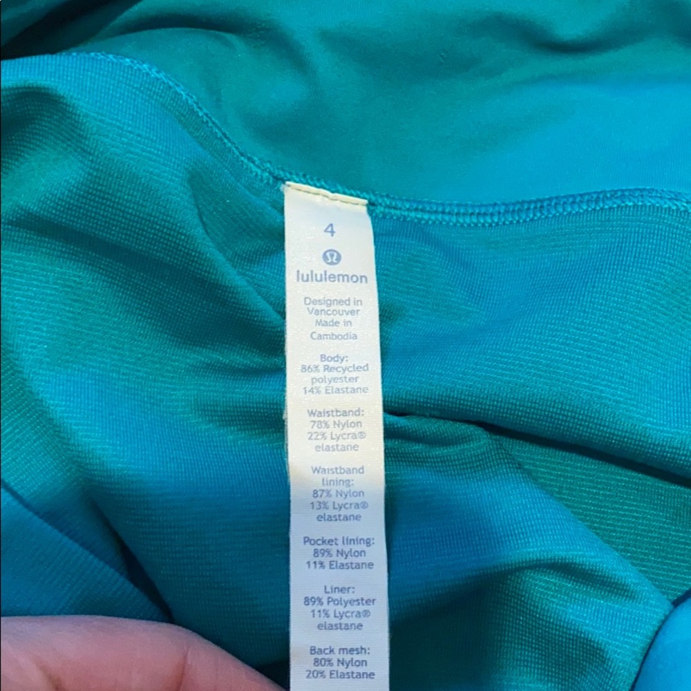 Lululemon Run Times Short 4” inseam - Picture 5 of 6